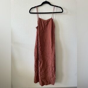 Zara Rust Midi Dress